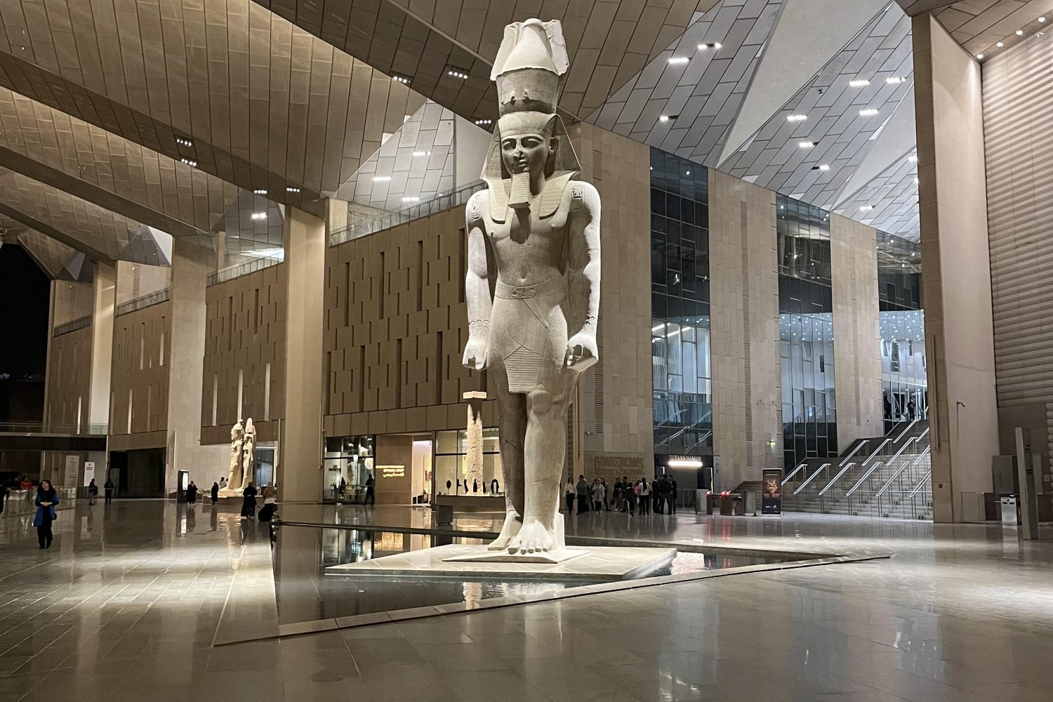 grand egyptian museum a photo of ramsess the 2nd