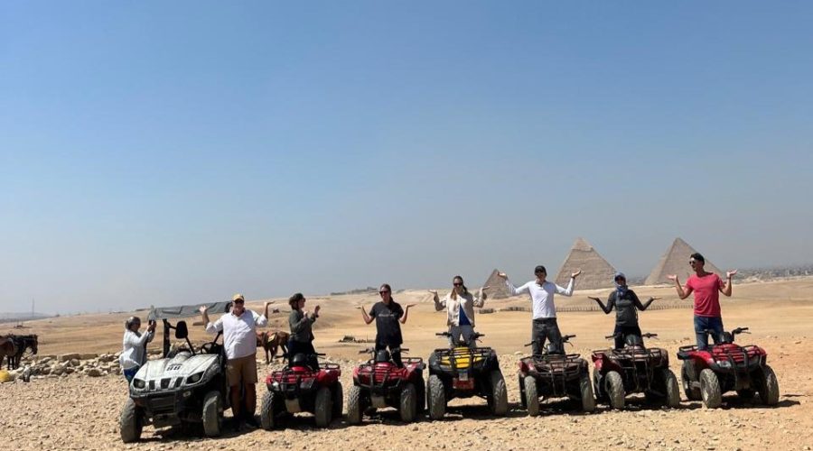 deser atv quad bikes at giza pyramids