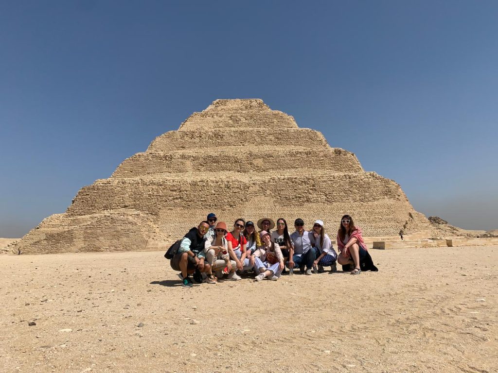 Step Pyramid area at Saqqara, part of the Saqqara and Dahshur pyramid fields