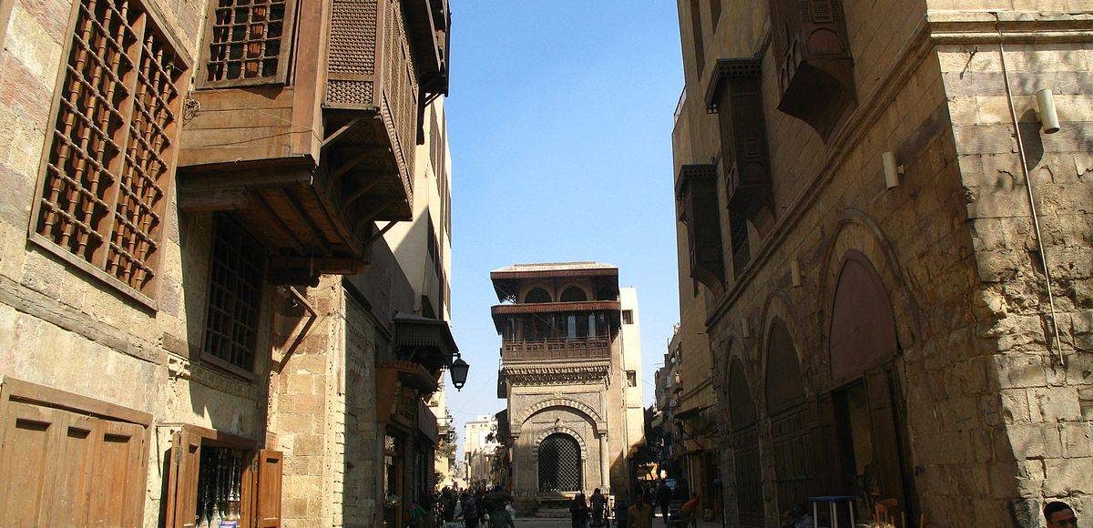 Cairo street in khan khalili