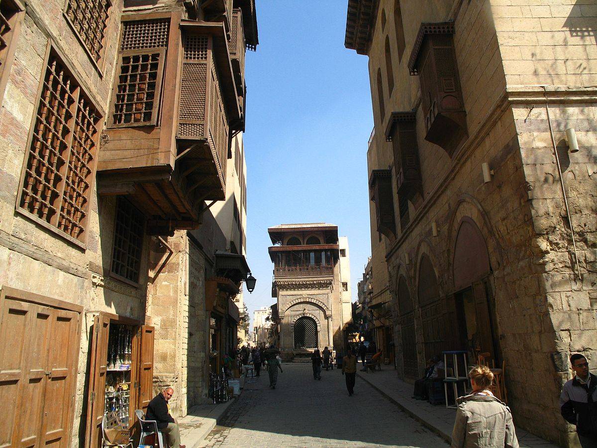 Cairo street in khan khalili