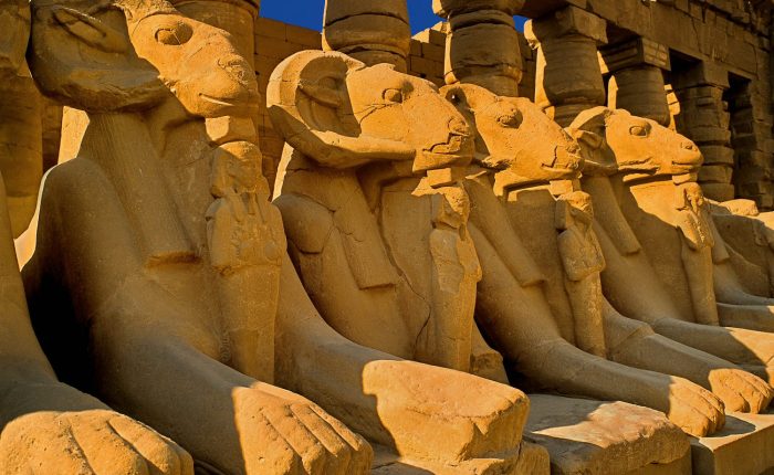 Luxor Egypt sphinx avenue