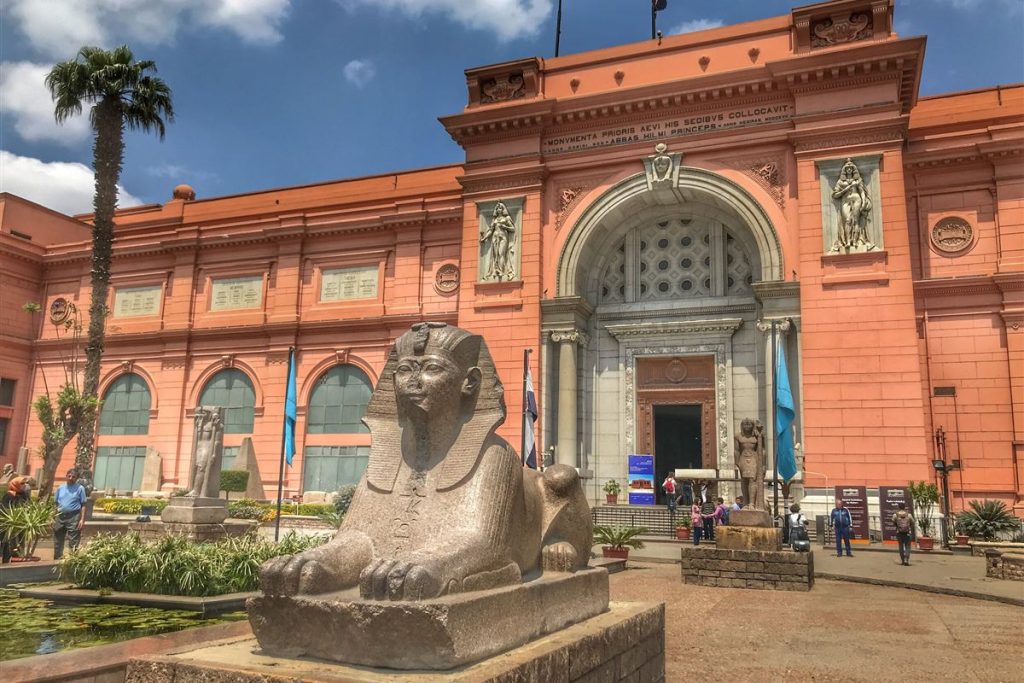 The Egyptian Museum in Tahrir Square, Cairo