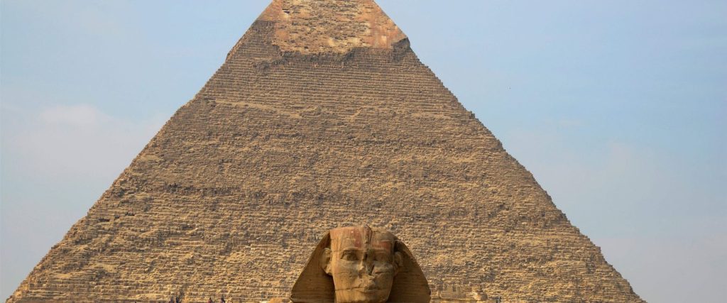 The Great Sphinx and the Pyramids of Giza