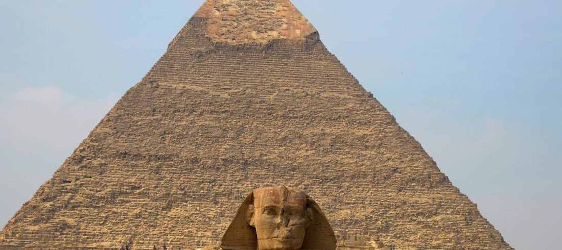 The Great Sphinx and the Pyramids of Giza