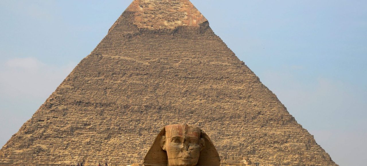 The Great Sphinx and the Pyramids of Giza