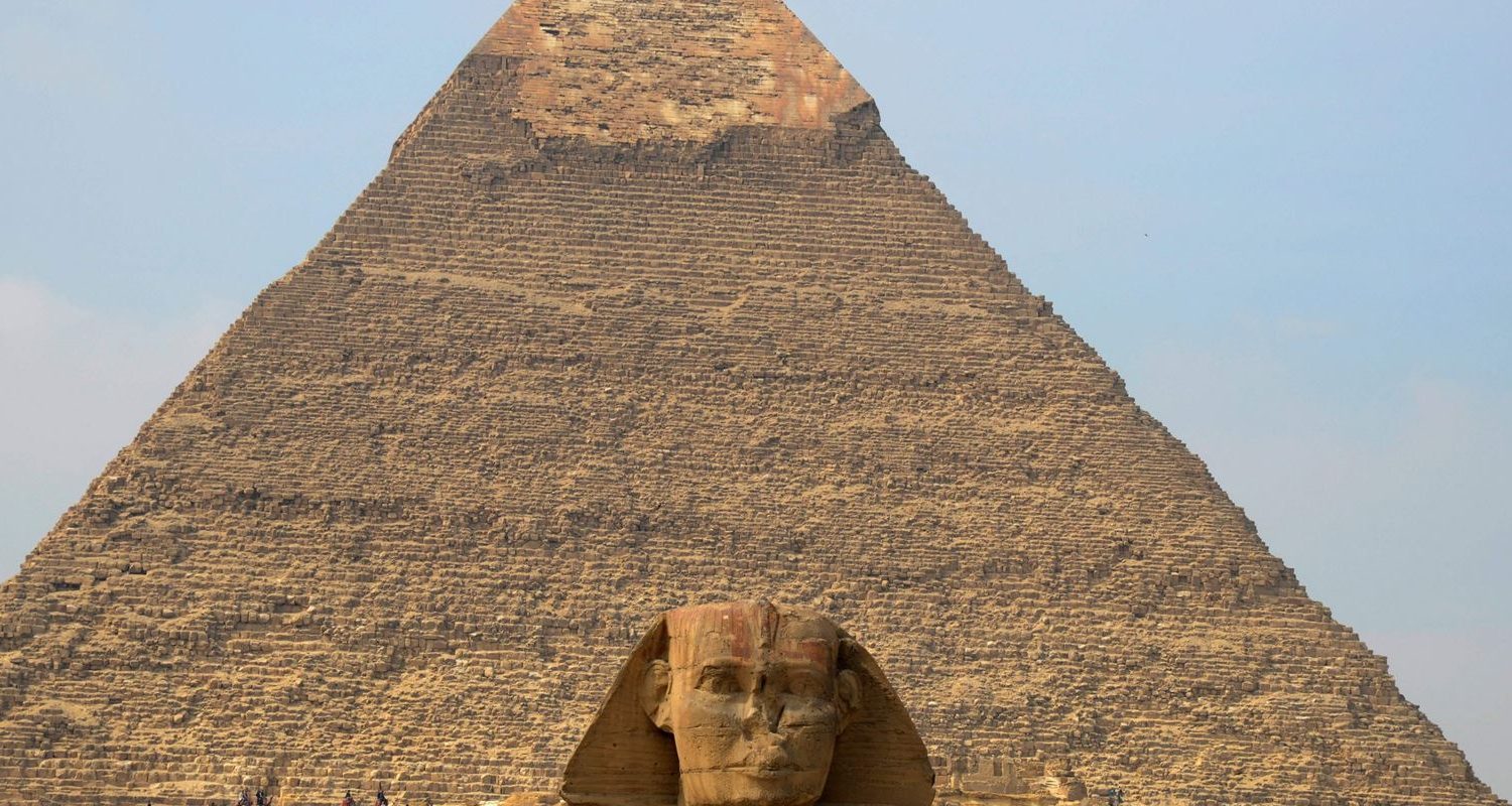The Great Sphinx and the Pyramids of Giza