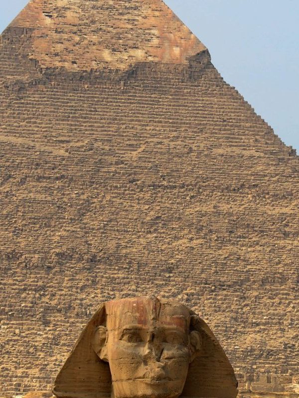 The Great Sphinx and the Pyramids of Giza