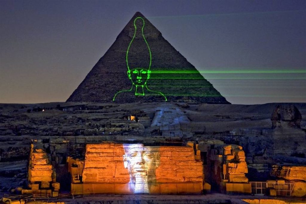 Sound and Light Show at the Giza Pyramids