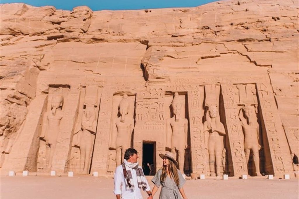 Small Temple of Nefertari at the Abu Simbel temples