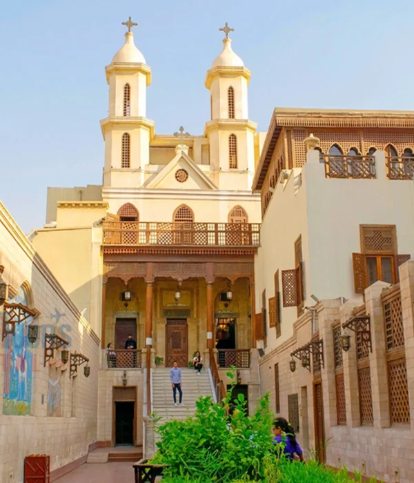 The Hanging Church in Coptic Cairo
