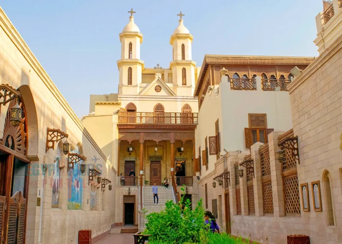 The Hanging Church in Coptic Cairo