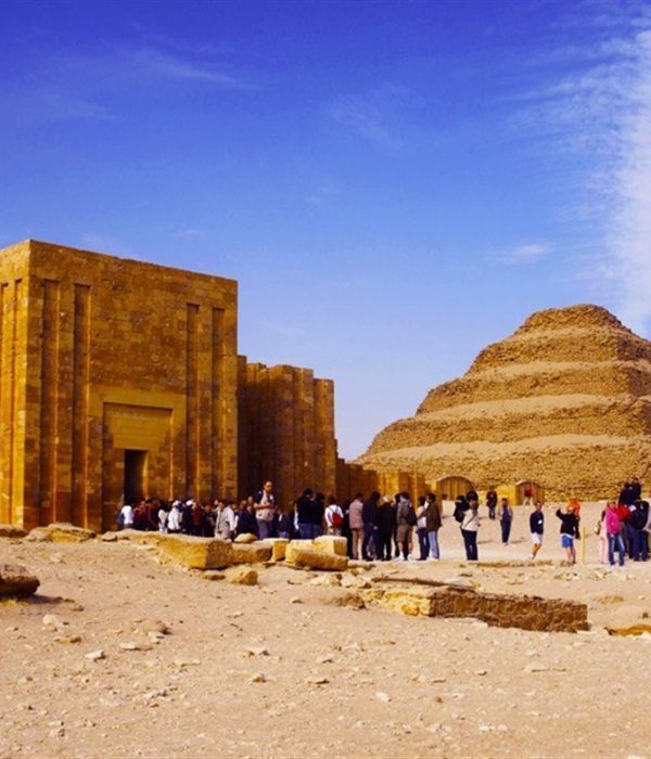 Step Pyramid of Djoser at Saqqara near Cairo