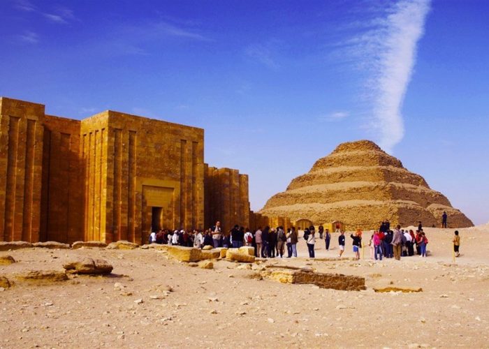 Step Pyramid of Djoser at Saqqara near Cairo